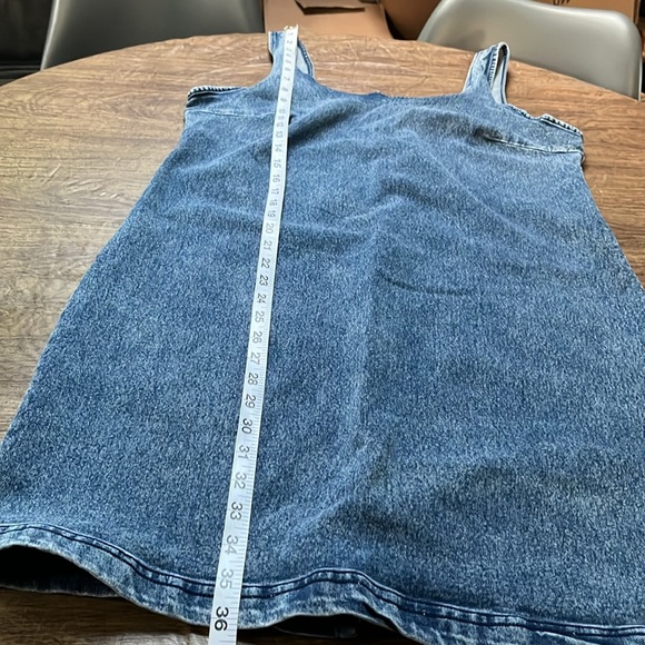 Derek Heart Denim Mini Dress Blue Size 1X - Picture 13 of 13